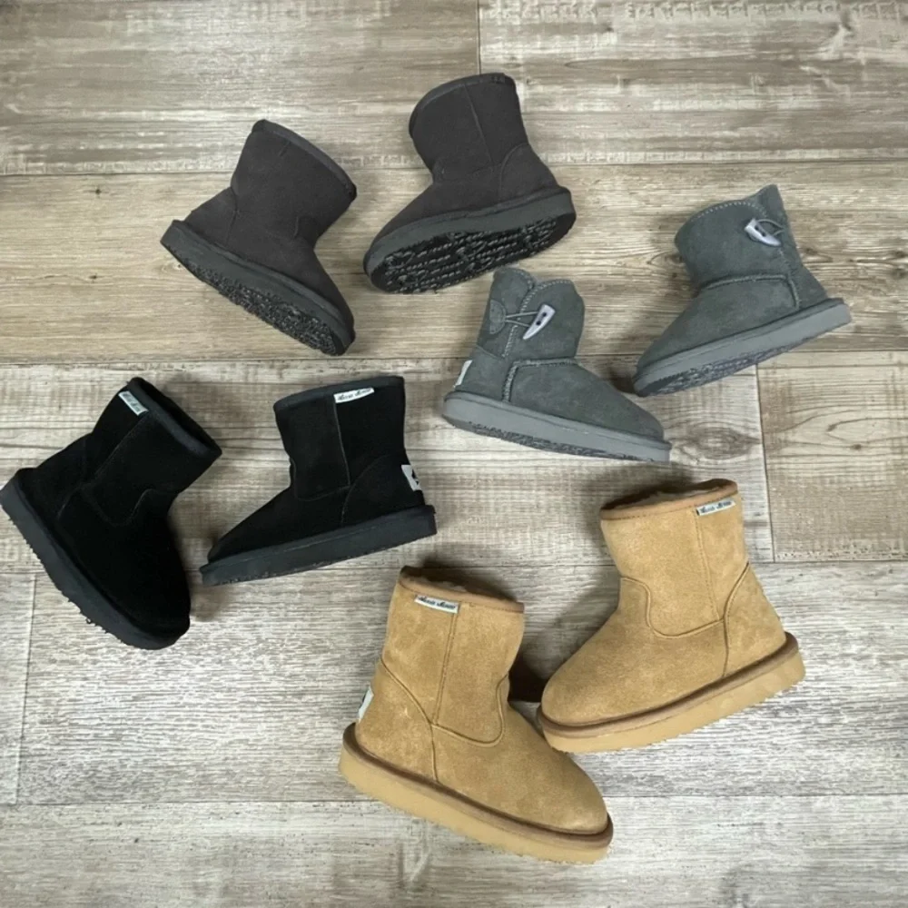 Aussie Merino Kids Suede Boots